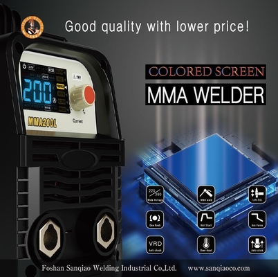 Schweißgerät MMA250L LED IP21S Mini Inverter Over Heat Protection