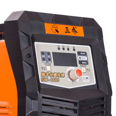 Einphasig-elektrisches Schweißgerät 1600w AC220V der digitalen Steuerung